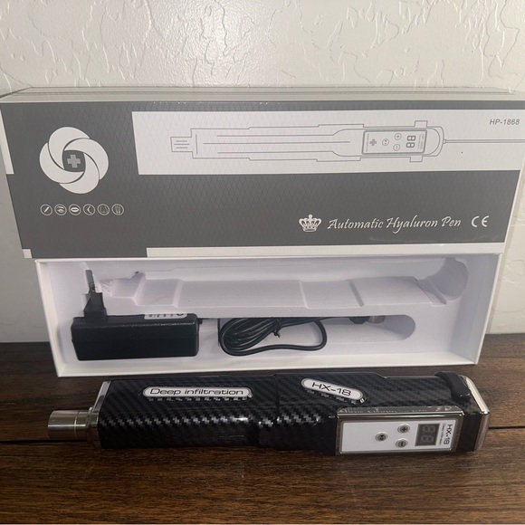 Dual Black Electric Automatic Hyaluron Pen
Best for Fat Dissolver only - Picture 2 of 2